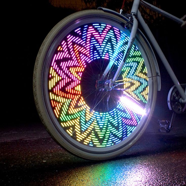 Bicycle Light DIY Programmable LED Wheel Light LCD016P in category