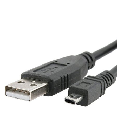 USB Data Cable for Olympus CB-USB7 Smart VG-120-140-160 VR-120-130-310-320-330 