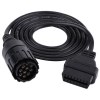 Μοτοσικλέτα 10 pin Θηλυκό σε 16 pin Αρσενικό OBD2 Διαγνωστικό Καλώδιο Σύνδεσης για BMW ICOM-D Μαύρο (OEM) Μοτοσικλέτα 10 pin Θηλυκό σε 16 pin Αρσενικό OBD2 Διαγνωστικό Καλώδιο Σύνδεσης για BMW ICOM-D Μαύρο (OEM)