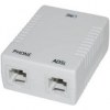 ADSL filter and splitter for a telephone line and a modem for ISDN ADSL filter and splitter for a telephone line and a modem for ISDN
