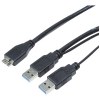 Cable USB 3 Y 30cm (ΟΕΜ) Cable USB 3 Y 30cm (ΟΕΜ)
