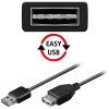 Goobay Καλώδιο Προέκτασης Easy USB( Μπορεί να χρησιμοποιηθεί και από τις δύο πλευρές) αρσ. σε USB θηλ. 1.8m Μαύρο 69144 Goobay Καλώδιο Προέκτασης Easy USB( Μπορεί να χρησιμοποιηθεί και από τις δύο πλευρές) αρσ. σε USB θηλ. 1.8m Μαύρο 69144