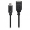 Καλώδιο-Προέκταση GOOBAY USB Type-C αρσ. - USB A θηλ. 0,20m Μαύρο Καλώδιο-Προέκταση GOOBAY USB Type-C αρσ. - USB A θηλ. 0,20m Μαύρο