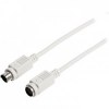 Καλώδιο Προέκτασης PS2 αρσ.- PS2 θηλ. 5m - Λευκό (OEM) Καλώδιο Προέκτασης PS2 αρσ.- PS2 θηλ. 5m - Λευκό (OEM)