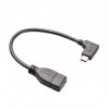 Right Angle USB 3.1 Type-C Male to USB 3 Female Data OTG Cable - Black (17cm) (OEM) Right Angle USB 3.1 Type-C Male to USB 3 Female Data OTG Cable - Black (17cm) (OEM)