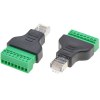 Techly IADAP TB8T-RJ45M Βύσμα κλέμας rj 45 Techly IADAP TB8T-RJ45M Βύσμα κλέμας rj 45