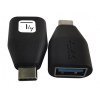 TECHLY IADAP-USB30-CMAFTY USB-C ™ Male to USB-A Female Adapter Black TECHLY IADAP-USB30-CMAFTY USB-C ™ Male to USB-A Female Adapter Black