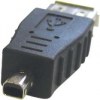 USB adapter, USB A female - 4 polig mini male Τύπος B (OEM) USB adapter, USB A female - 4 polig mini male Τύπος B (OEM)