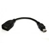 VCOM Mini USB to USB female 20cm CU225-0.2 VCOM Mini USB to USB female 20cm CU225-0.2
