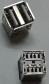 USB Port Socket Plug Motherboard Jack για Notebook Διπλό θηλυκό USB,180 Μοίρες (BULK) (OEM) USB Port Socket Plug Motherboard Jack για Notebook Διπλό θηλυκό USB,180 Μοίρες (BULK) (OEM)