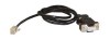 RS232 DB9 to RJ11 PLC DIRECTLOGIC PROGRAMMING CABLE D3-DSCBL-1 DB9 RJ11 4P4C RS232C DL340 (OEM) RS232 DB9 to RJ11 PLC DIRECTLOGIC PROGRAMMING CABLE D3-DSCBL-1 DB9 RJ11 4P4C RS232C DL340 (OEM)