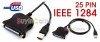 USB σε 25pin παράλληλη εκτυπωτή Parallel Printer Cable IEEE1284 OEM USB σε 25pin παράλληλη εκτυπωτή Parallel Printer Cable IEEE1284 OEM