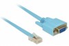 DELOCK Καλώδιο Serial RS-232 DB9 Female Σε RJ45 Male, 1m, Μπλε DELOCK Καλώδιο Serial RS-232 DB9 Female Σε RJ45 Male, 1m, Μπλε