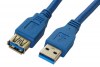Powertech Καλώδιο Προέκτασης USB 3-1.5m Μπλε CAB-U002 Powertech Καλώδιο Προέκτασης USB 3-1.5m Μπλε CAB-U002