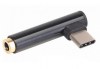 POWERTECH Αντάπτορας Type-C (ΜALE) σε 3.5mm jack (FEM), μαύρο POWERTECH Αντάπτορας Type-C (ΜALE) σε 3.5mm jack (FEM), μαύρο