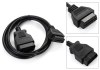 OBD II 16pin male to 16pin female Extension Cable 33.5cm (Oem) (Bulk) OBD II 16pin male to 16pin female Extension Cable 33.5cm (Oem) (Bulk)