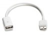 Ancus Καλώδιο σύνδεσης Micro USB 3 σε USB Θηλυκό OTG για Galaxy Note 3/Galaxy S5 Λευκό 09492 Ancus Καλώδιο σύνδεσης Micro USB 3 σε USB Θηλυκό OTG για Galaxy Note 3/Galaxy S5 Λευκό 09492
