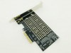 M.2 NVMe SSD NGFF to PCI-E 3 X4 Adapter Raiser M Key B Key PCI Express 3 NVME m.2 SSD M2 SATA NGFF Converter Post Card Riser M.2 NVMe SSD NGFF to PCI-E 3 X4 Adapter Raiser M Key B Key PCI Express 3 NVME m.2 SSD M2 SATA NGFF Converter Post Card Riser