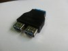 Motherboard 2 Ports USB 3 A Female to 20 Pin Header Female Adapter Connector OEM M2PUSB3AF20PHFAC Motherboard 2 Ports USB 3 A Female to 20 Pin Header Female Adapter Connector OEM M2PUSB3AF20PHFAC