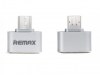 Remax RA-OTG Μετατροπέας OTG Micro USB B σε USB A θηλ. για Τablets και Κινητά Ασημί Remax RA-OTG Μετατροπέας OTG Micro USB B σε USB A θηλ. για Τablets και Κινητά Ασημί
