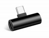 Audio Chrging Converter Type-C Black (oem) Audio Chrging Converter Type-C Black (oem)