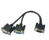 DB9 Male to 2 Female Serial Rs232 Splitter Cable Rs232 Male to 2 Female 2 F17686 DB9 Male to 2 Female Serial Rs232 Splitter Cable Rs232 Male to 2 Female 2 F17686