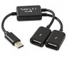 TYPE C OTG Καλώδιο για Tablet, Smartphone σε 2 USB Θυλ TYPE C OTG Καλώδιο για Tablet, Smartphone σε 2 USB Θυλ