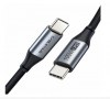 CABLETIME καλώδιο USB Type-C C160, PD100W, USB 2, 5A, 2m, μαύρο CABLETIME καλώδιο USB Type-C C160, PD100W, USB 2, 5A, 2m, μαύρο