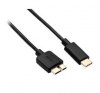 POWERTECH Καλώδιο USB 3 Type C σε Micro-B SuperSpeed, 1m, Black POWERTECH Καλώδιο USB 3 Type C σε Micro-B SuperSpeed, 1m, Black