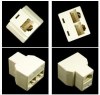 RJ45 Network Cable 1-to-2 Female-Female Spliter Coupler RJ45 Network Cable 1-to-2 Female-Female Spliter Coupler