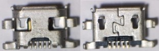 Charge socket Micro USB Connector for Toshiba Excite 10 5 Pin plug jack - Type N (OEM)