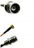 RF TNC Female to MMCX Male Right-Angle Pigtail Cable with RG316 Connector (TNC-KY/MMCX-JW) (OEM) (BULK)