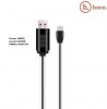 HOCO U29 LED Type-C Charging & Data Cable 1m with TPE Plug & ABS Sockets 2A Charger