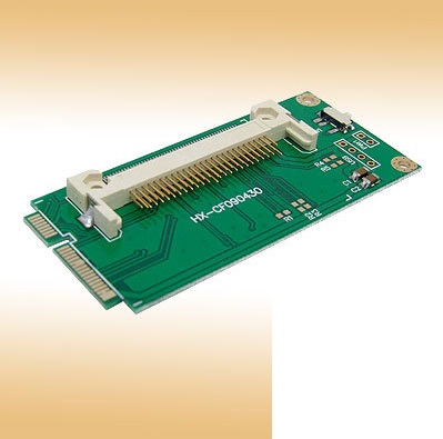 Compact Flash to Mini PCI Express Left Adapter (Oem) (Bulk)