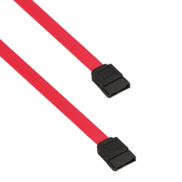 De Tech 7-Pin SATA II - 7-Pin SATA II Cable 30cm Red (18058)