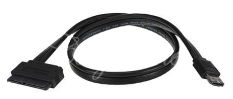 Dual Power eSATA to 2.5