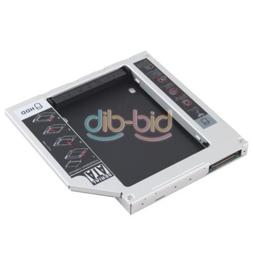 Laptop 2nd HDD 12.7mm caddy Sata-Pata/Ide HARD DISK