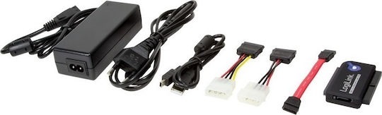 LogiLink USB 2 to IDE 2.5/3.5 & SATA Cable with PSU AU0006D