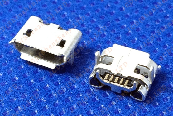 Micro usb 5 Pin B SMT plug jack socket connector - Type I (OEM)