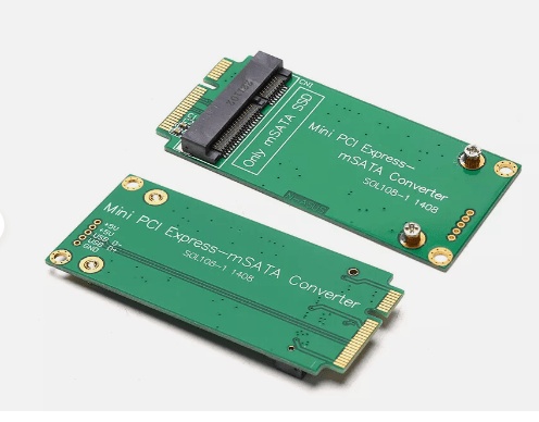 mSATA SSD to SATA Mini PCIe Adapter Card for Asus EPCS101 900A 9-Z0 ZDP / EPCS101 900A 90TM