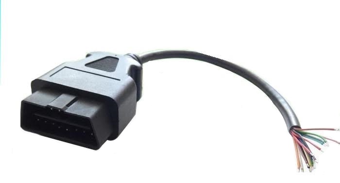 OBD 2 16-Pin Male Diagnostic Adapter Cable 30cm (Oem) (Bulk)