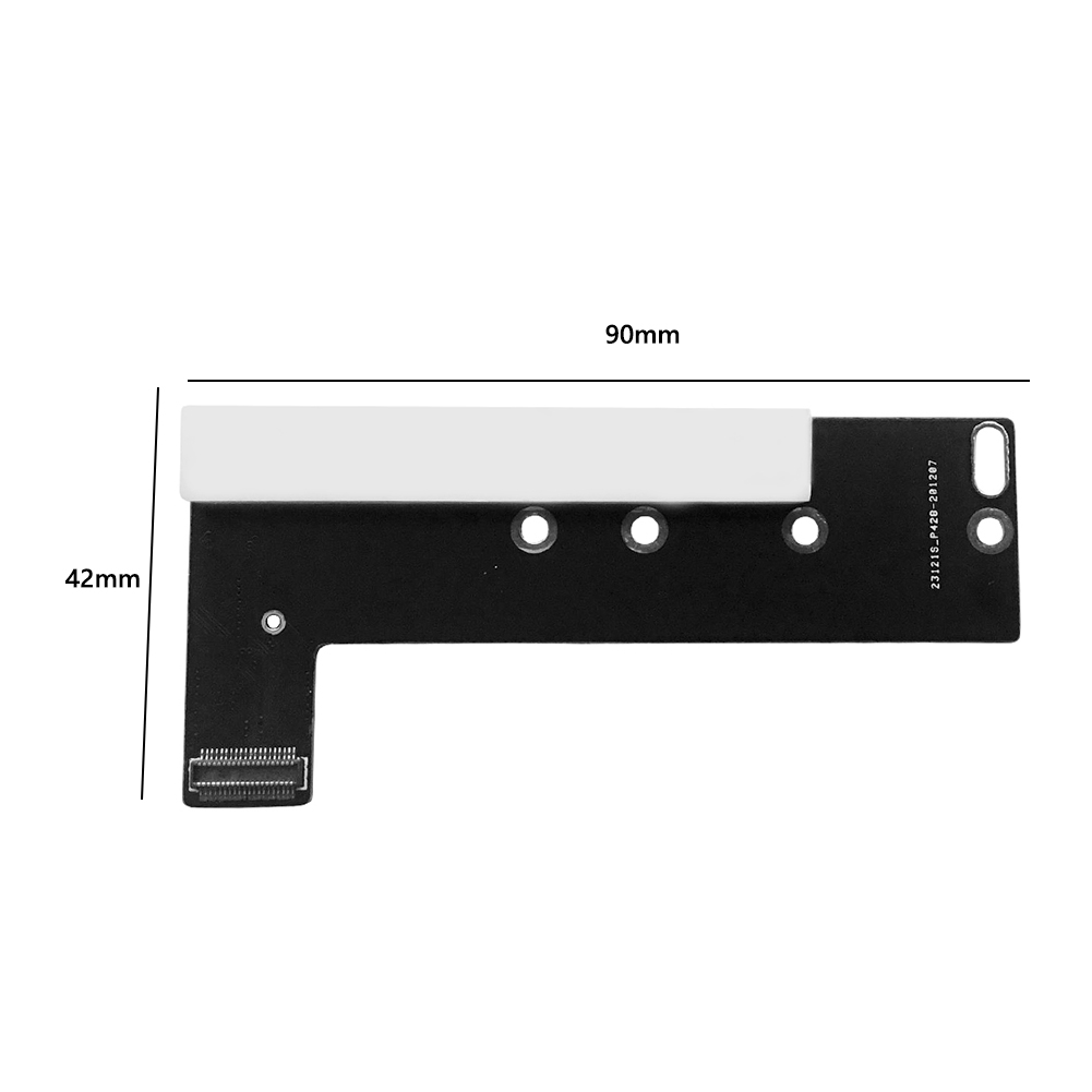 PCI Express Card Riser Adapter M Key NVMe M.2 SSD to for Mac Mini 2014 Late A1347