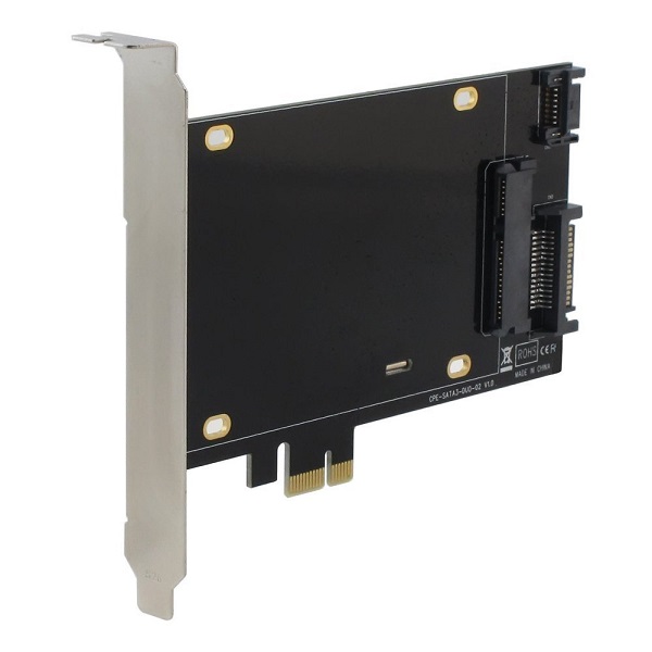 SEDNA PCI Express SATA 3 6Gb/s SSD Adapter with One SATA 3 Port