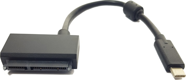 Powertech Type-C to SATA / Micro USB Converter (Premium Quality) (Black)