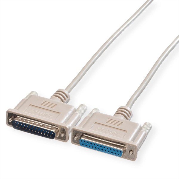 ROLINE RS232 Cable, M - F, 1.8 m