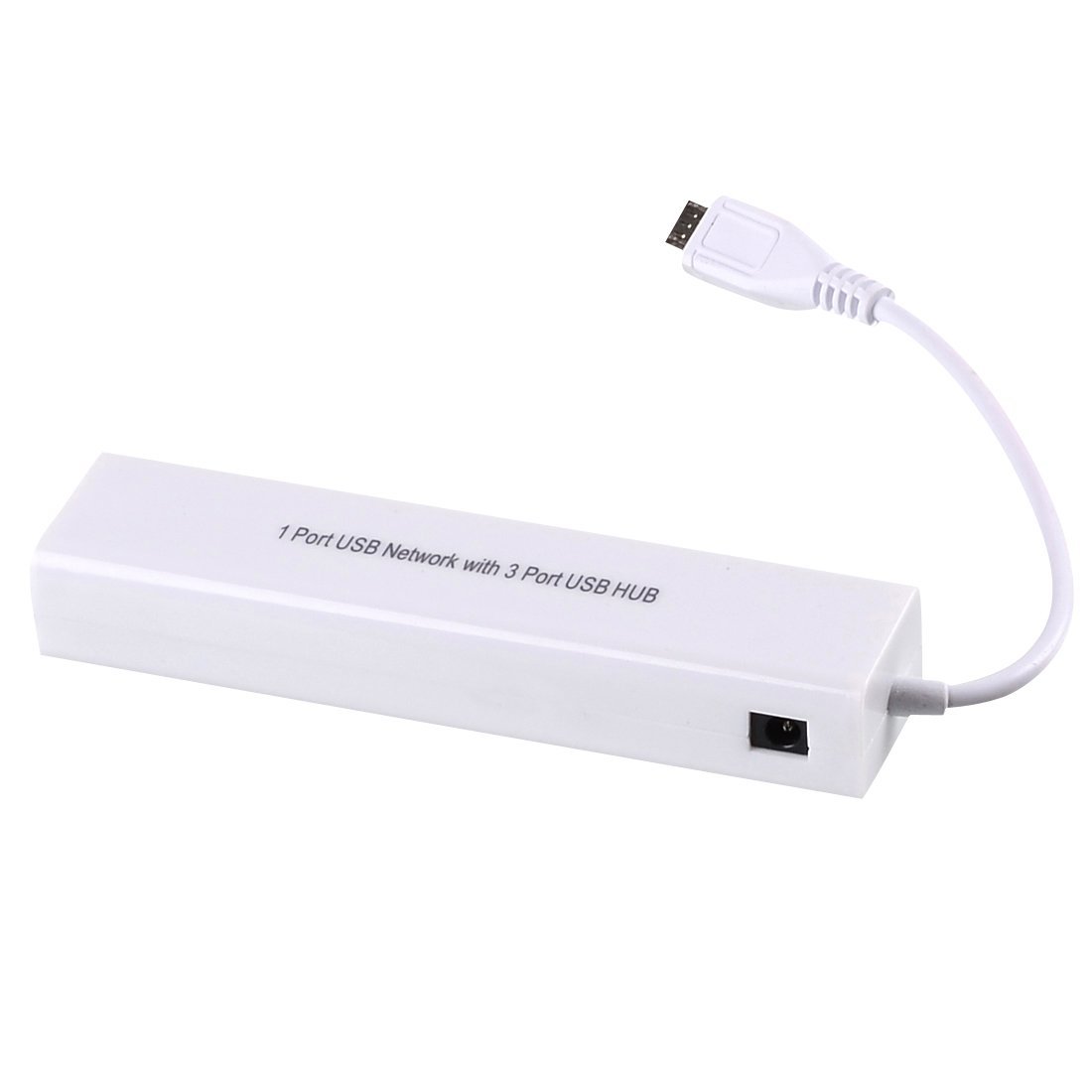 Smays Realtek Micro USB σε Ethernet προσαρμογέας (Realtek RTL8152) μαζί με USB 2 Hub 3 θυρών