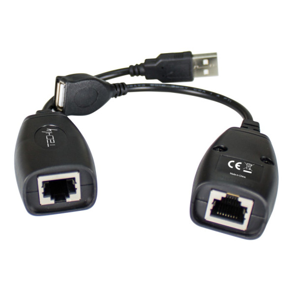 Techly IUSB-EXTENDTY5 USB extension via Cat.5E/6 cable