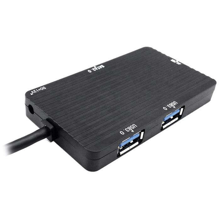 USB 3.1 Type-C USB-C Multiple 2-Port Hub & 2.5 SATA & TF SD MS Card Readerr (OEM) (BULK)