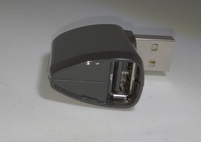 USB A Male to USB A Female  Adapter black (OEM)