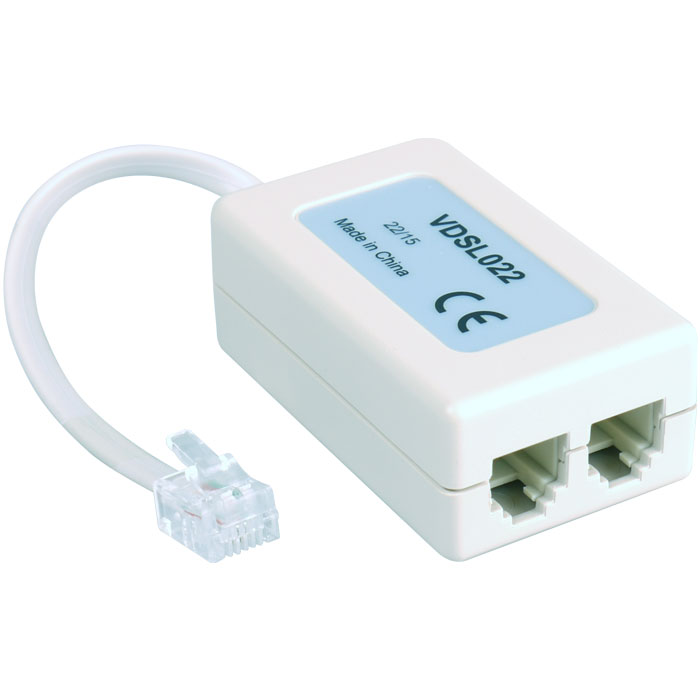 VDSL PSTN Splitter RJ11 (ADSLF002/DSL-002)